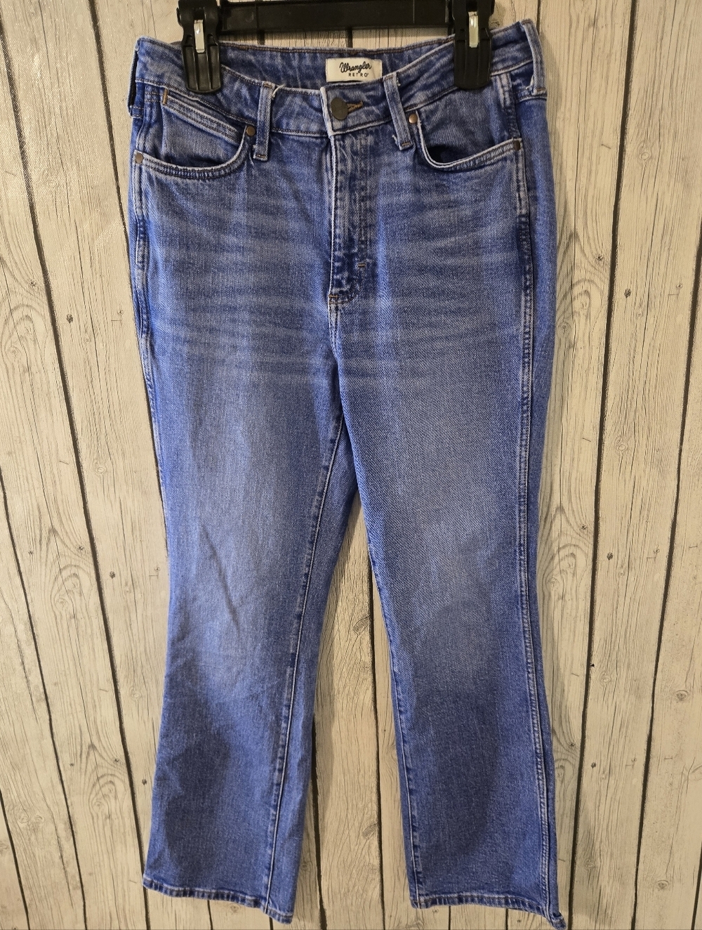 Wrangler Retro Bootcut Jeans Womens 31x30 Medium Wash Mid Rise Stretch Denim